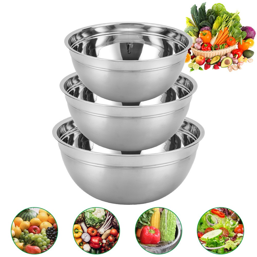 Why Stainless Steel Mixing Bowls Are a Must-Have for Commercial Kitchens & Bulk Buyers