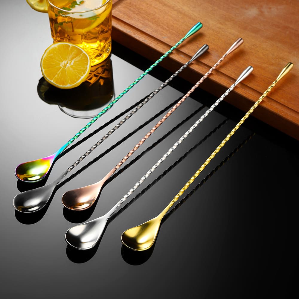 What do bartenders use to stir drinks?