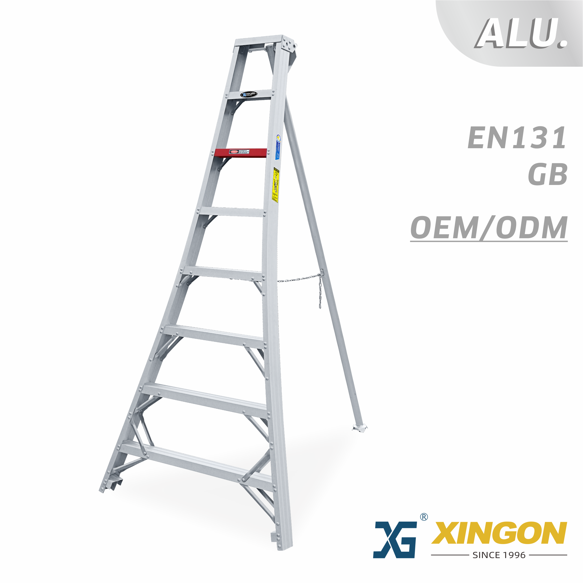 XG-136A   LADDERS Aluminum garden ladder XG-136A