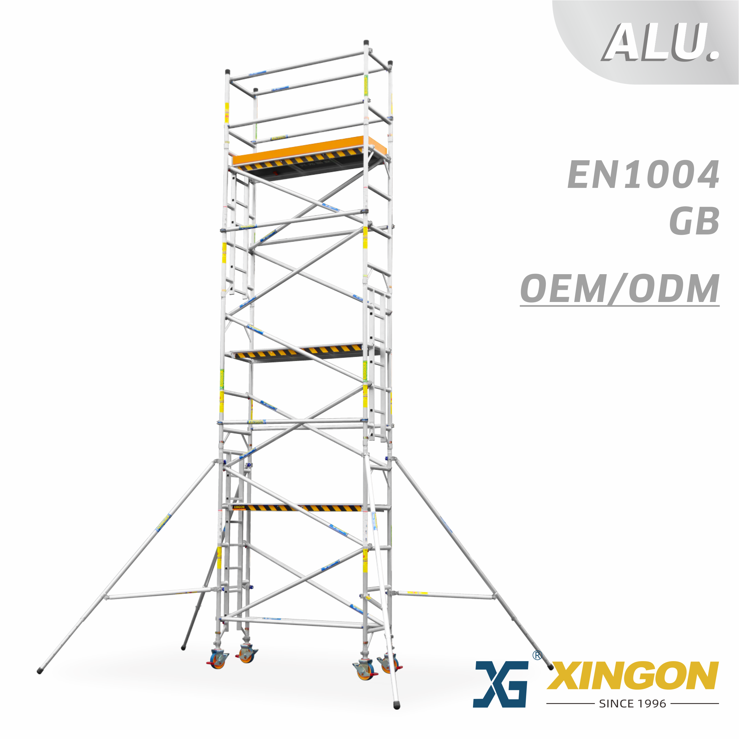 XG-178S  aluminium narrow span scaffolding tower