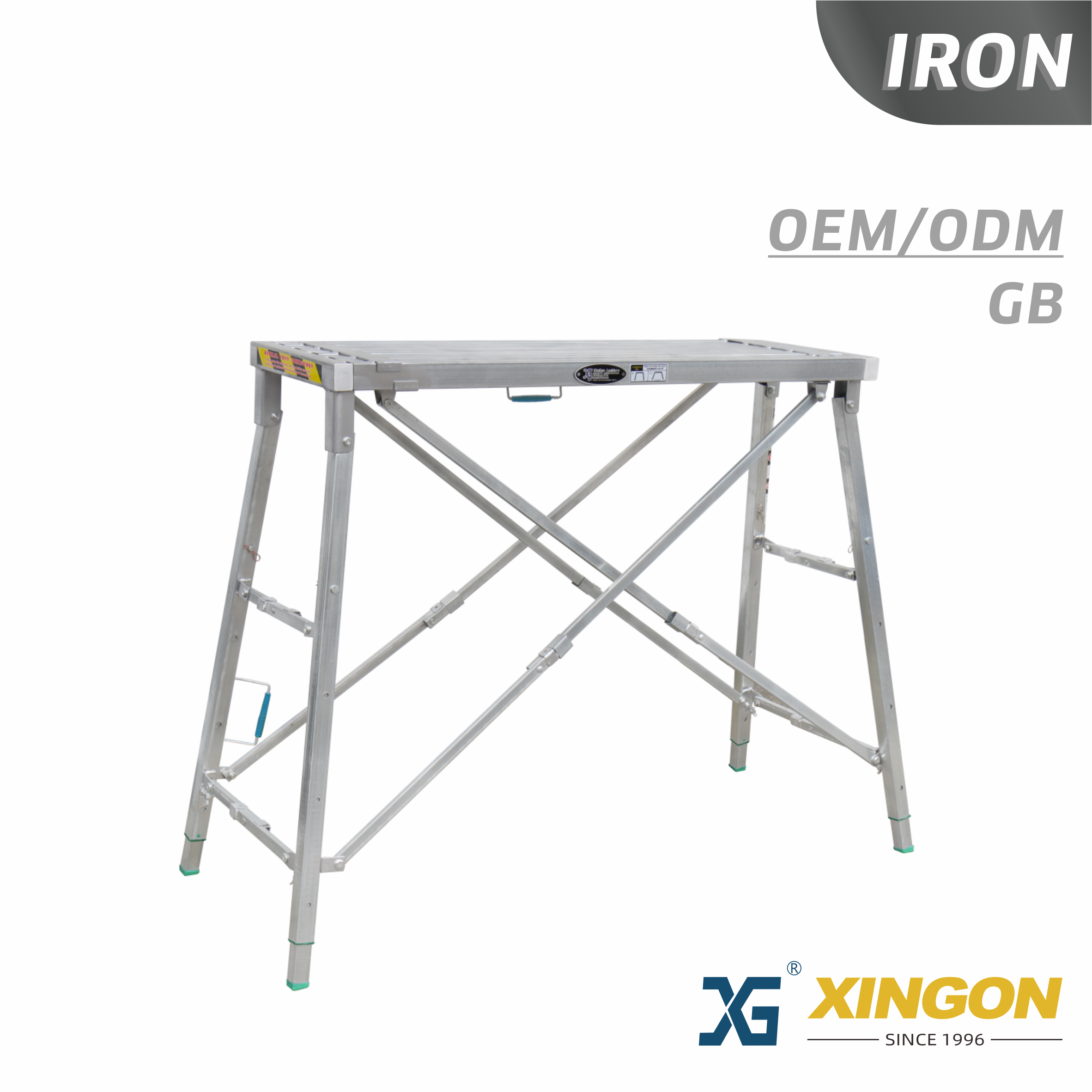 XG-318A/F 【Aluminium / Fibre de verre 】 Plateforme pliante - COPIE - fo5dlw