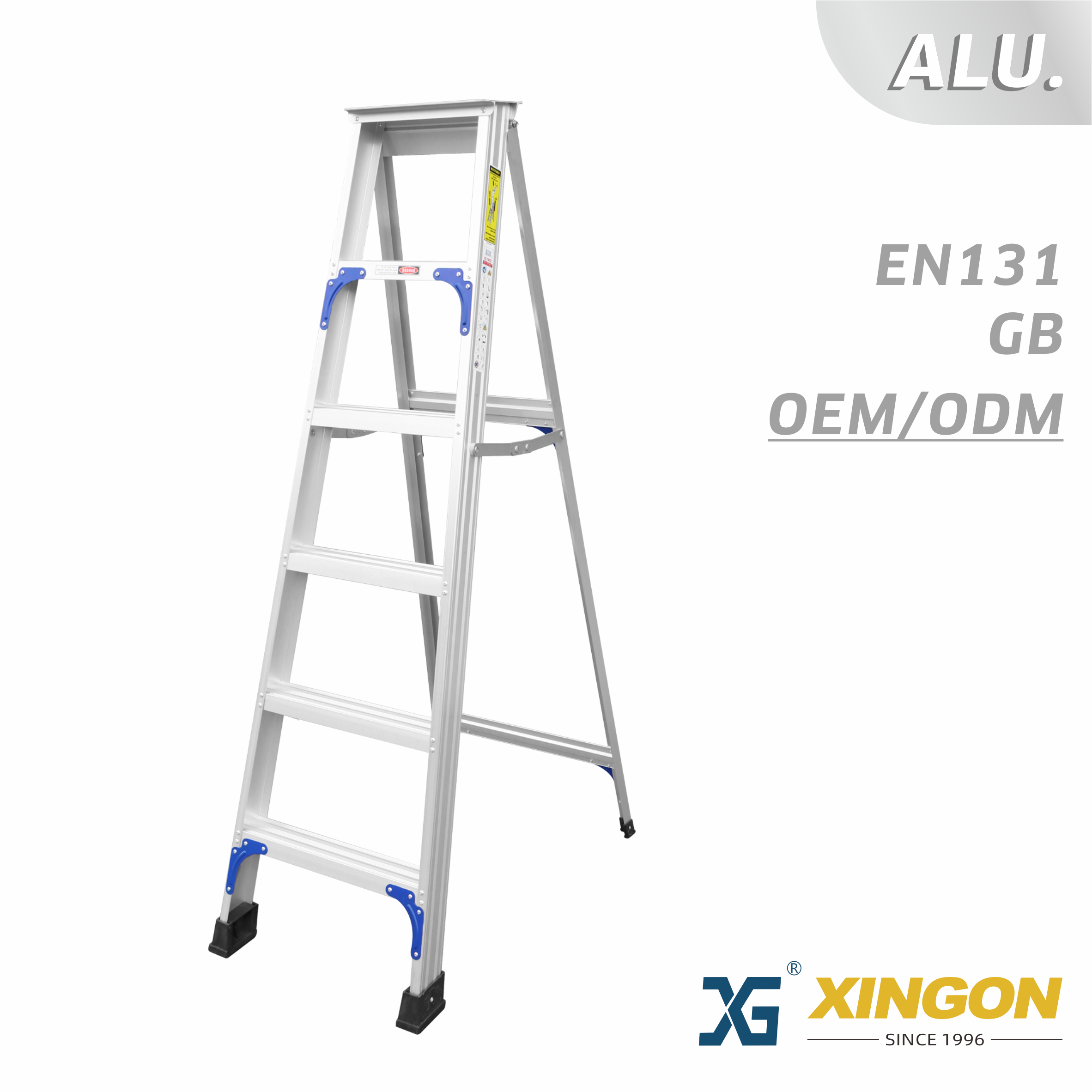 XG-106C 【АЛЮМИНИЙ】 Односторонняя лестница