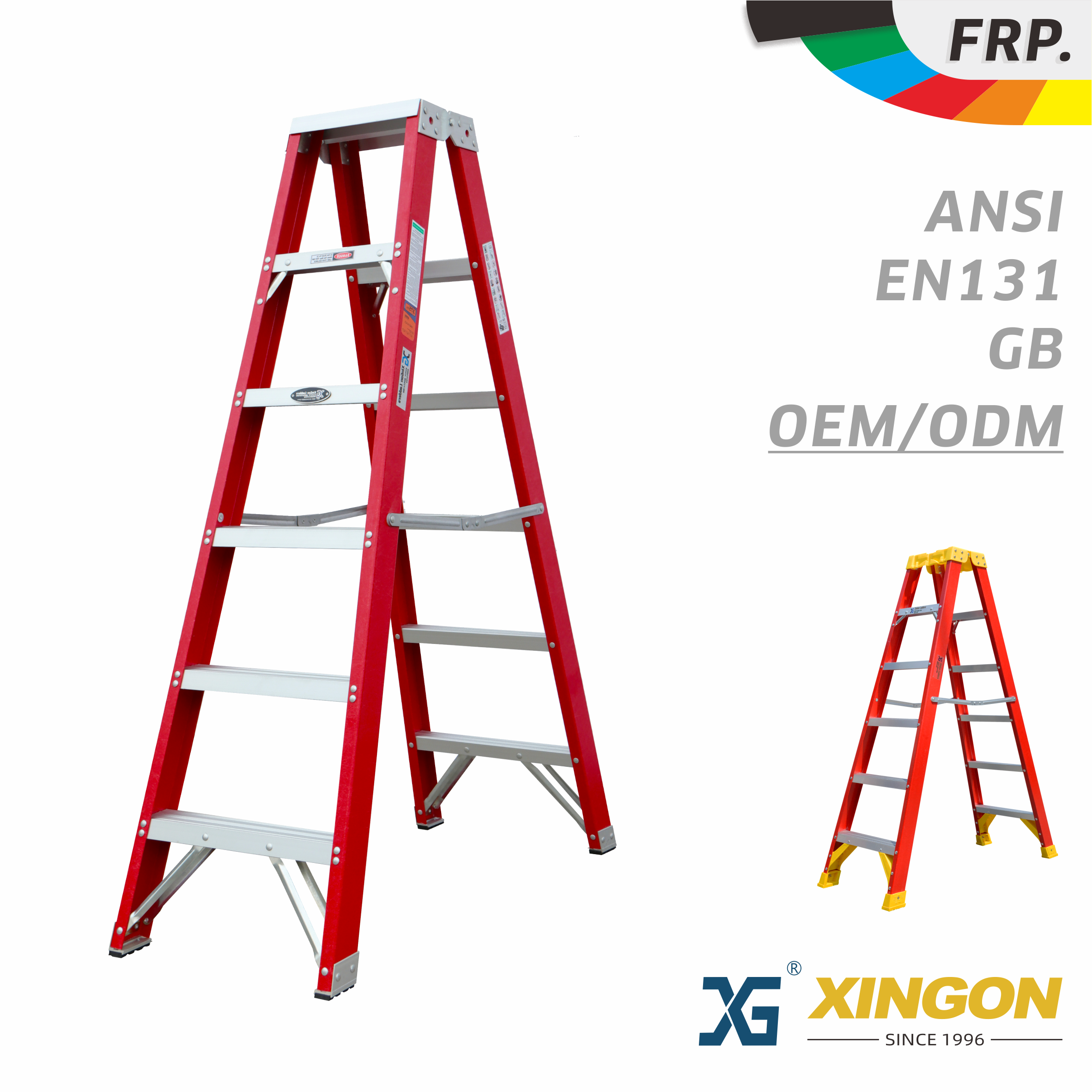 XG-107A/T 【СТЕКЛОСТЕКЛО】 Двусторонняя лестница