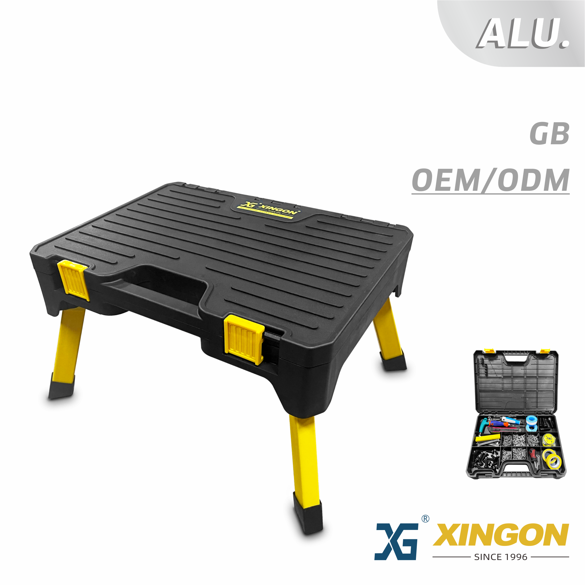 XG-322 【ALUMINUM】 Multi-Function Step Stool - COPY - g7018e