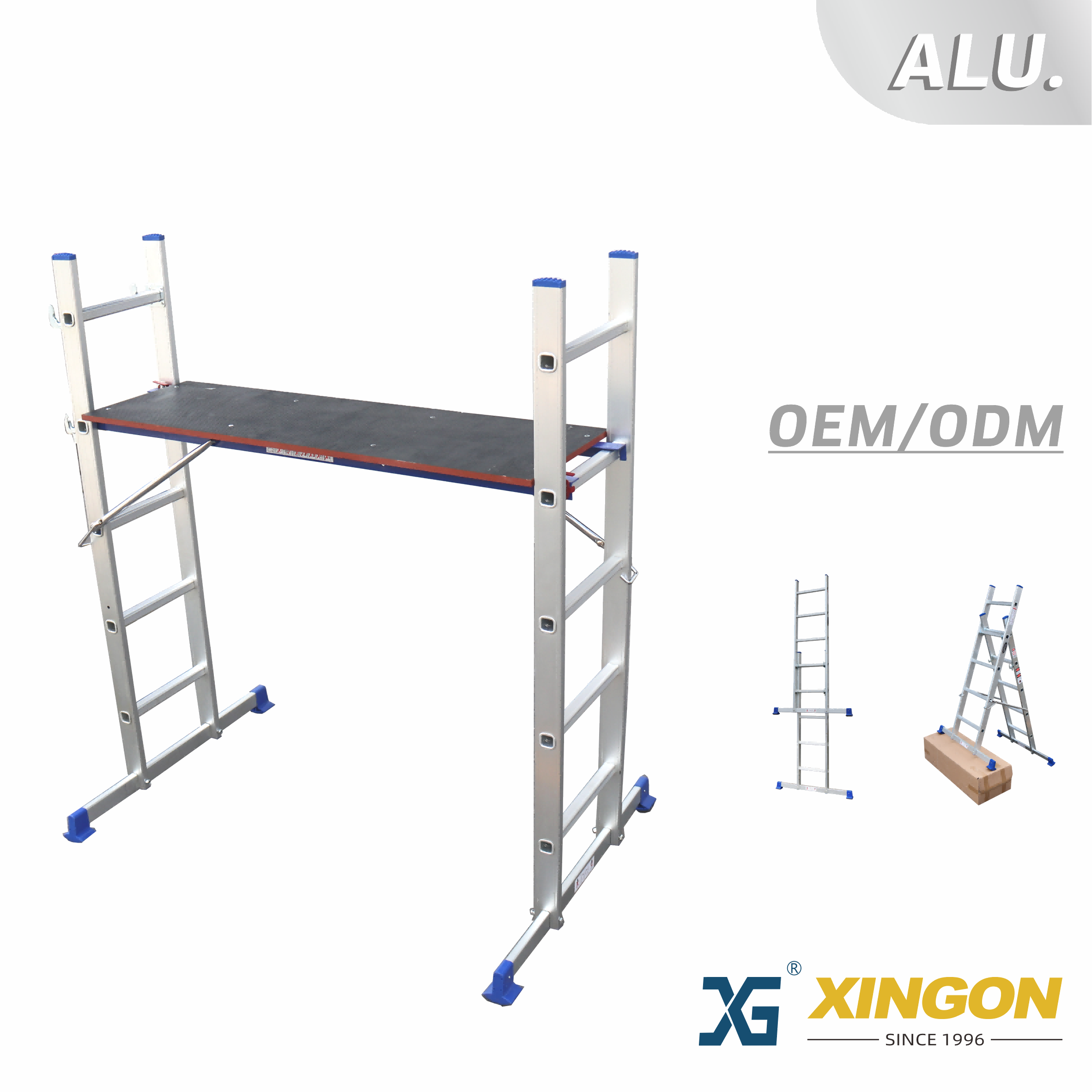 XG-176 【ALUMINIUM】 Échafaudage miniature