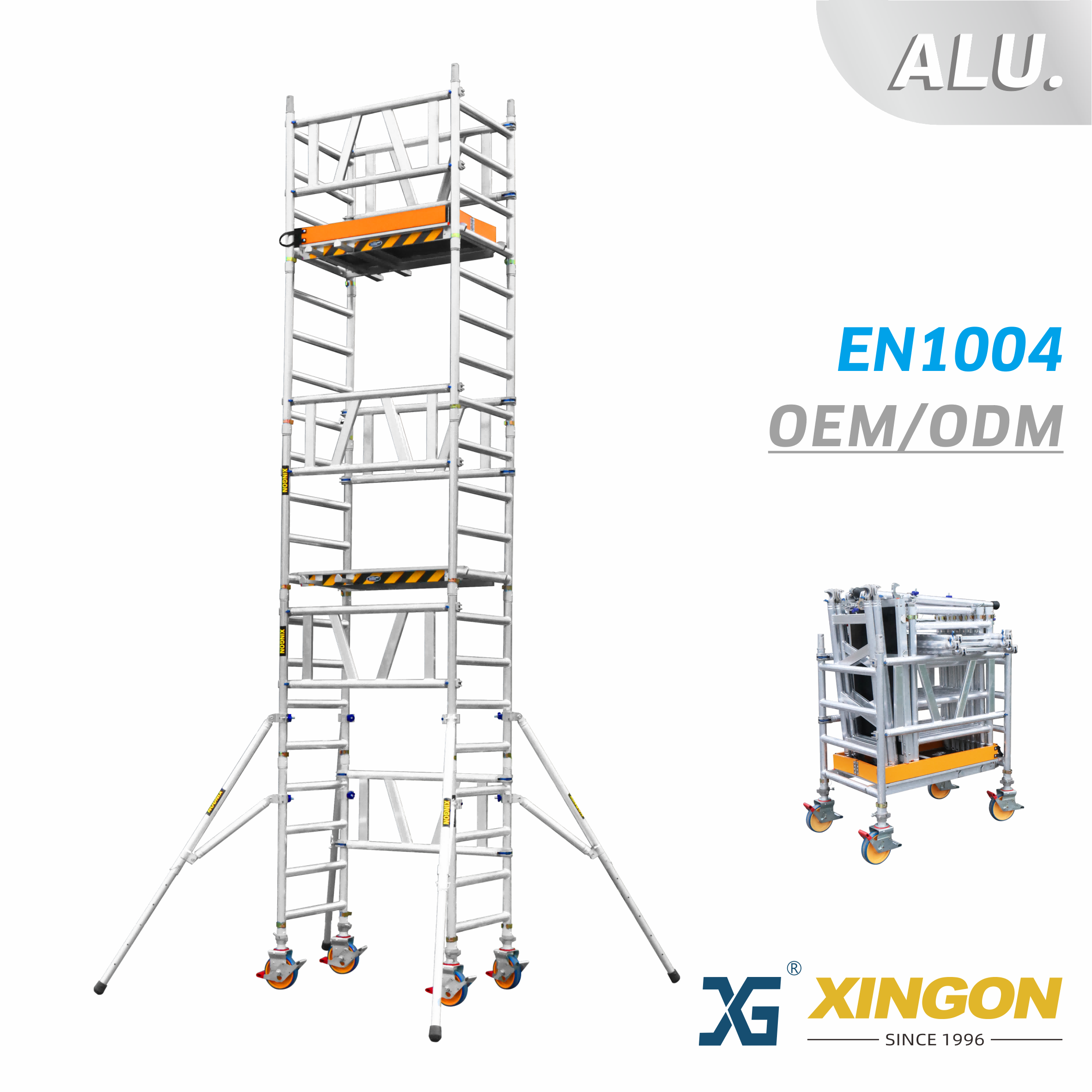 XG-178 MINI 【ALUMINIUM】 Échafaudage MINl