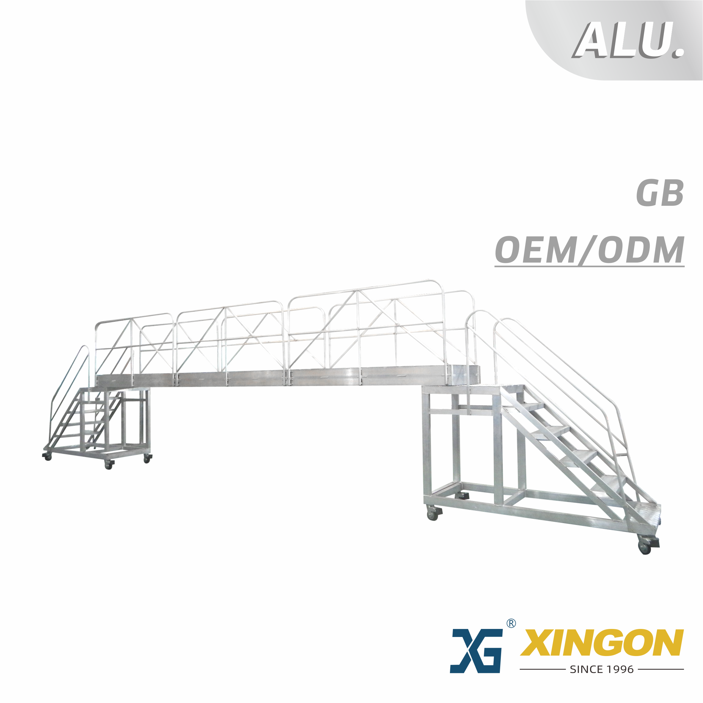 Série XG-158 【ALUMINIUM】 Grand pont personnalisé