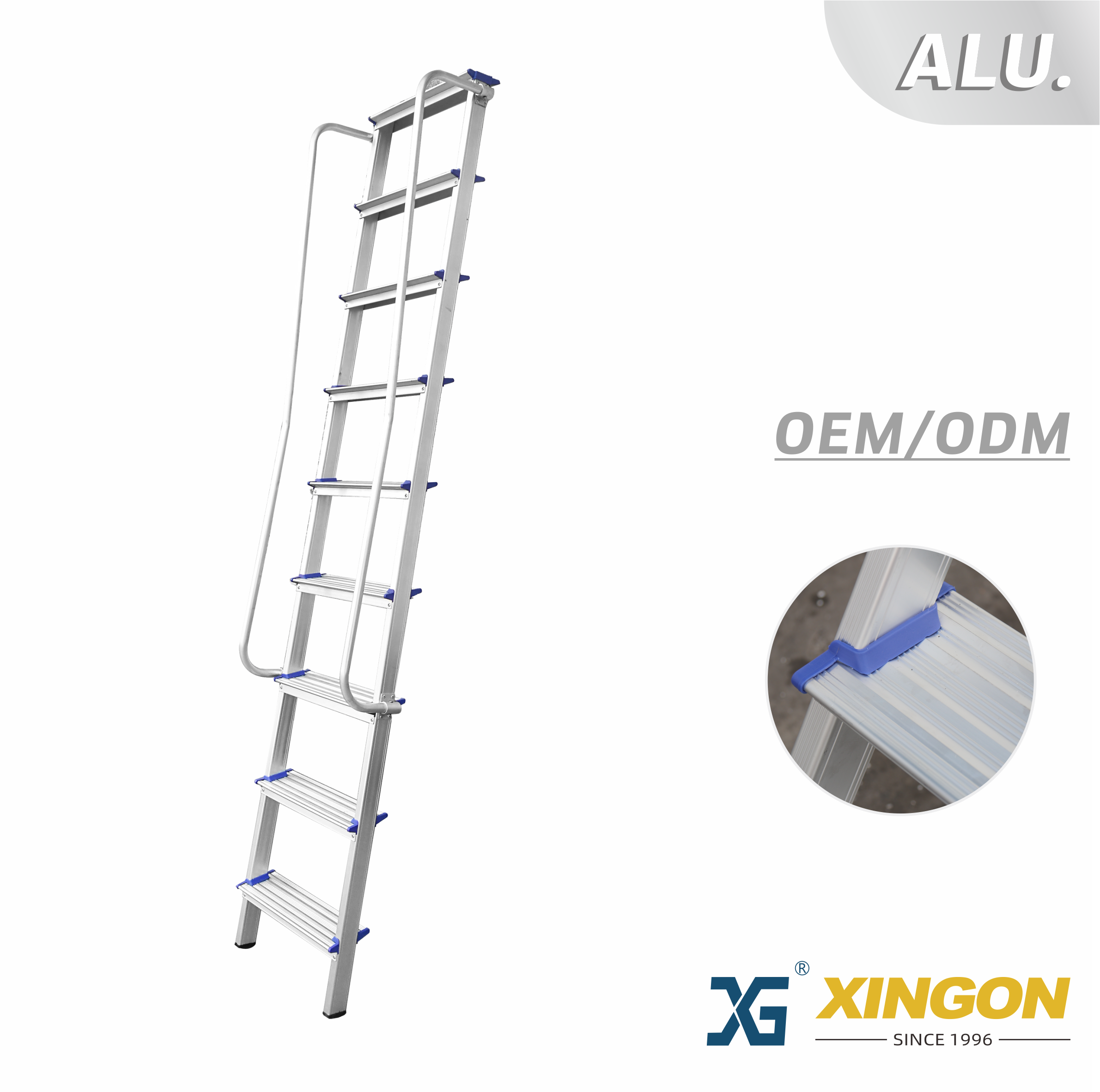 XG-156W 【ALUMINIUM】 Échelle d'accès pour camion