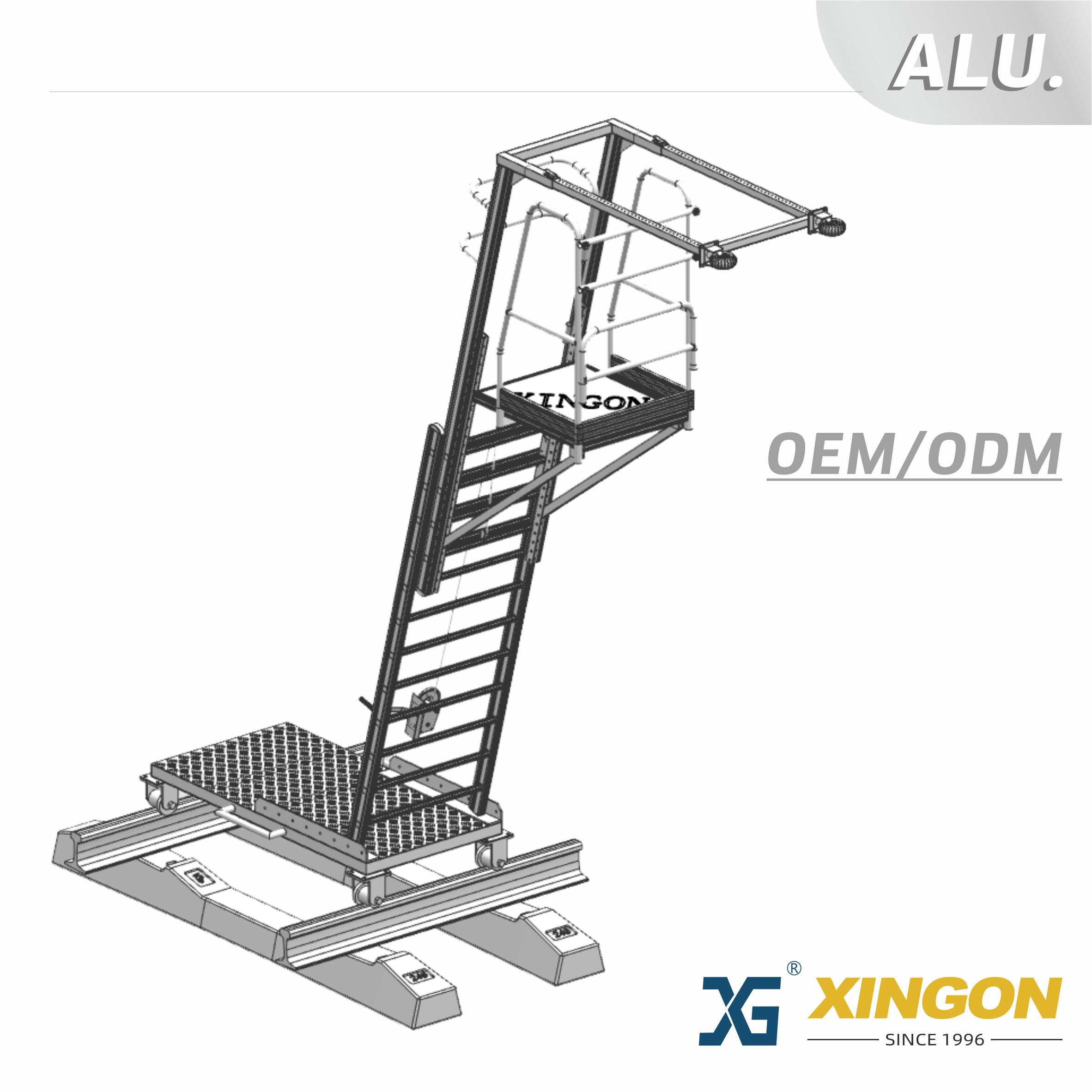 XG-579 【ALUMINIUM】 Wagon en aluminium