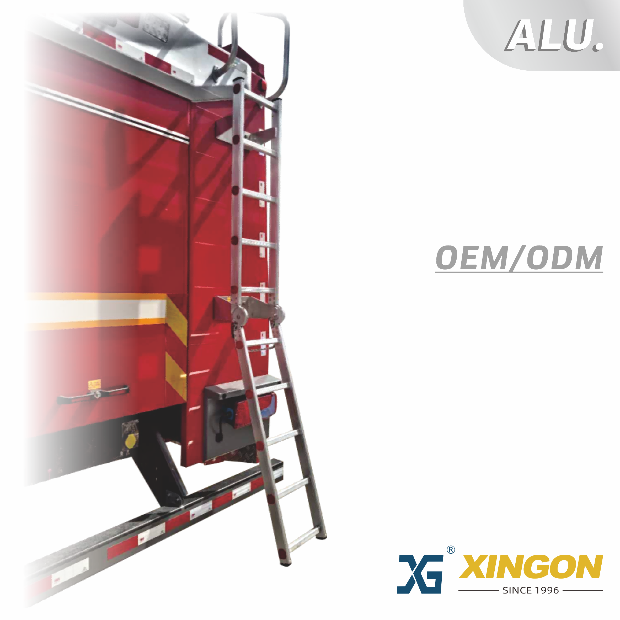 XG-213 【ALUMINIUM】 Échelle d'embarquement pour camion de pompiers