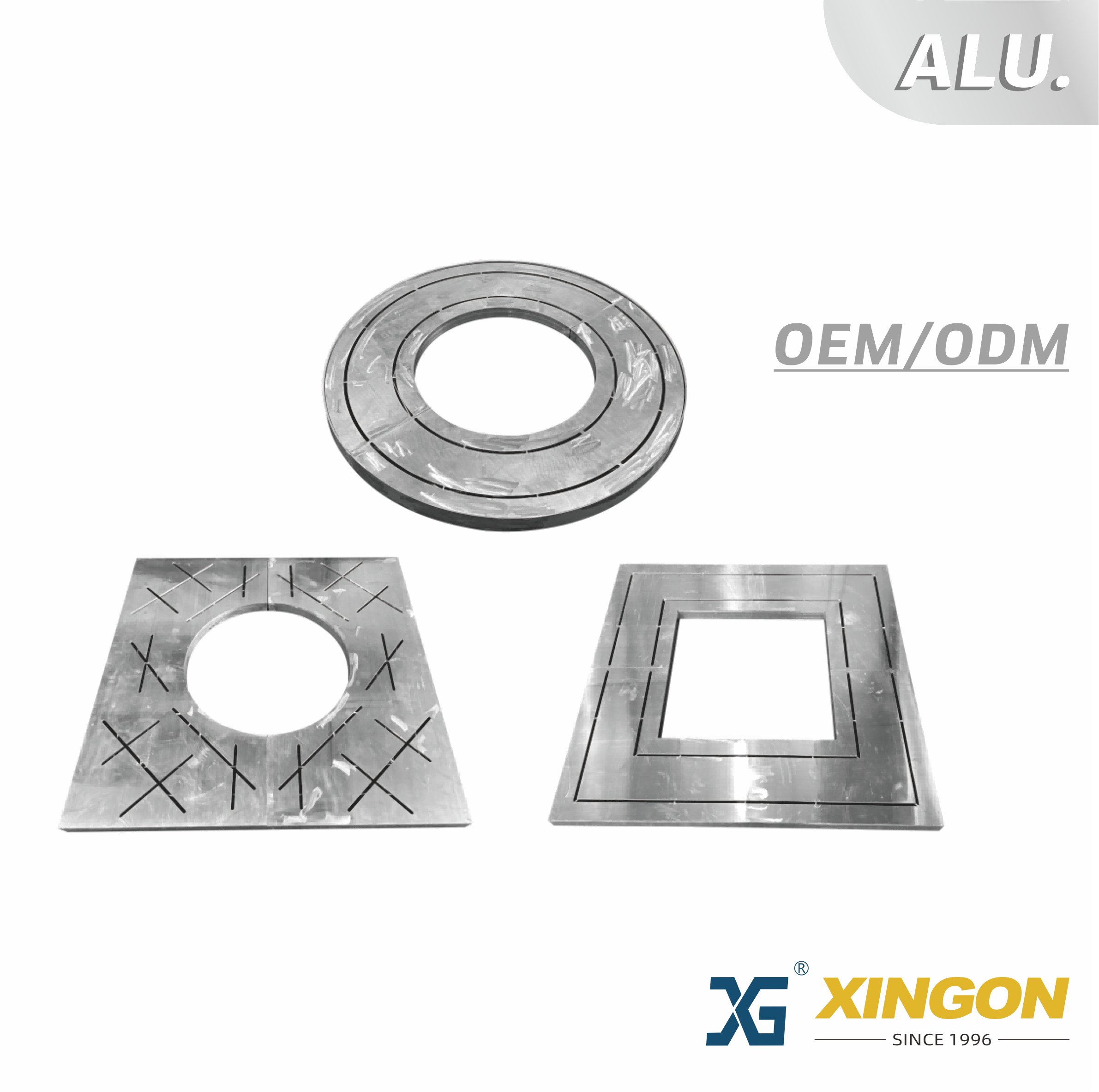 【ALUMINIUM】 Couverture de forme personnalisée