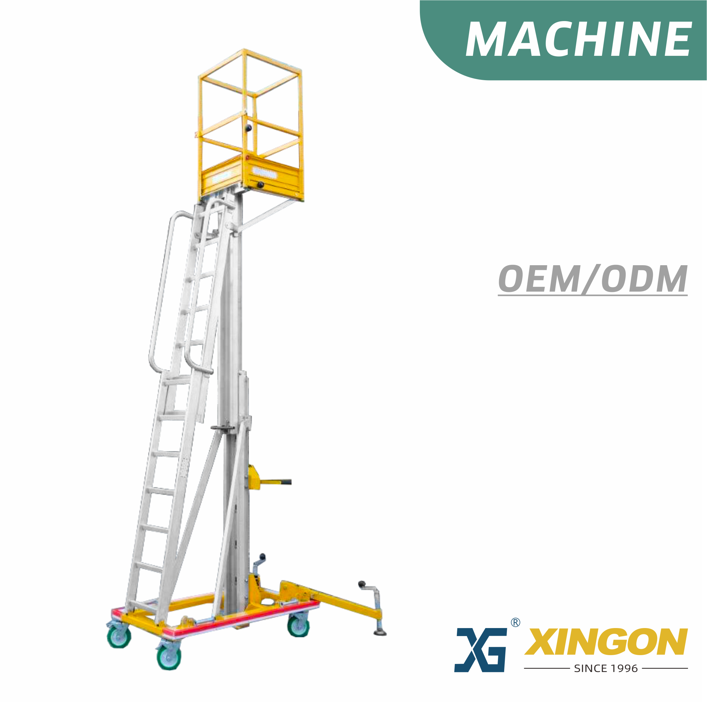 XG-180 【POUR L'ESCALADE ET LE LEVAGE】 Plate-forme élévatrice hydraulique manuelle