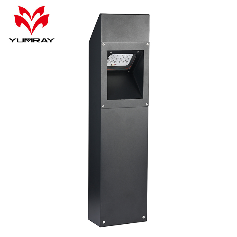 YM6246 الصين المورد الألومنيوم LED بولارد ضوء الإضاءة في الهواء الطلق