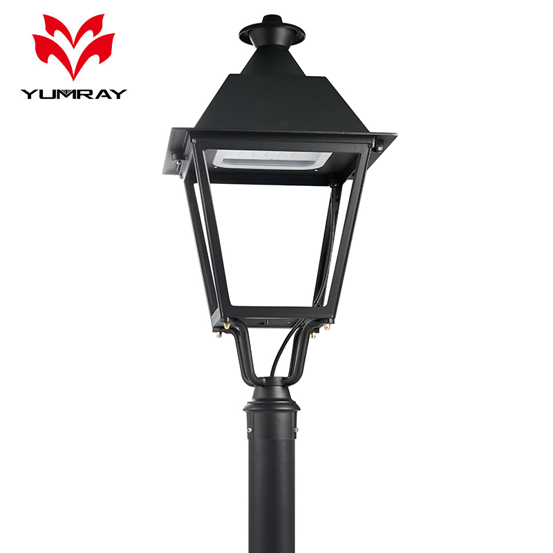 Ymled6136a Europa Style Classical Post Top LED Garden Licht 30W/40W/55W