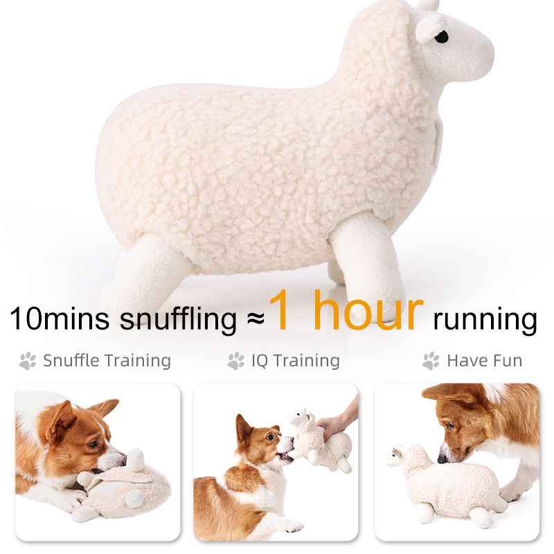Shed Hair Sheep IQ Jouets pour chiens