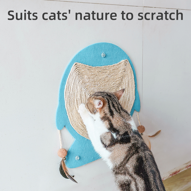 Cat Scratcher Cat Scratcher Lounge Bed, langlebig, recycelbar, Sisal, Hanf, keine Schrotte, lustiges Spielzeug, Kratzbrett.
