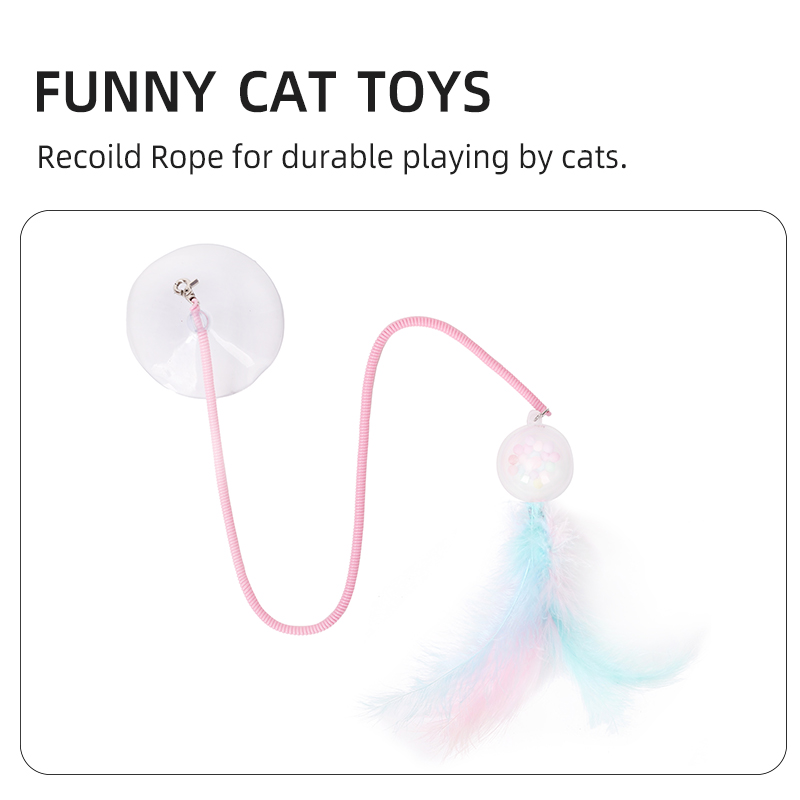Bouncy Ball Cat Toy
