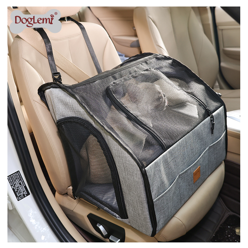 Extra Large Breathable Mesh Assembled Portable Folding Safety Dog Pet Car Seat