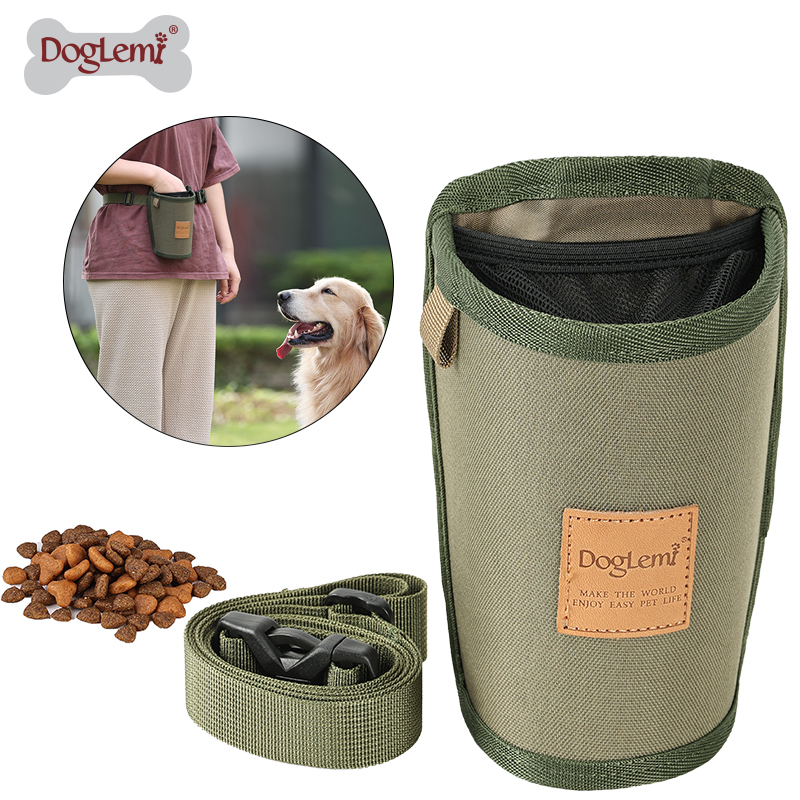 Dole Reis Hundetrainingszubehör Ausrüstung Hundetrainingsausrüstung Gürteltasche Hundetasche Haustier Outdoor-Walking-Tasche Tasche Lebensmittel-Snack-Tasche