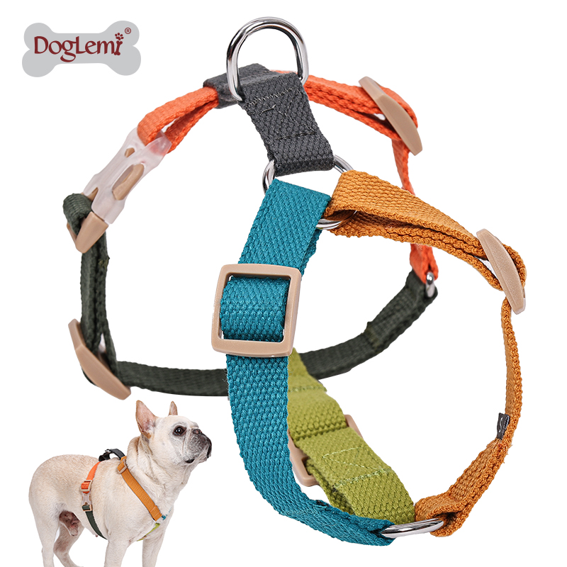 Six-color H-shaped DOG pet harness