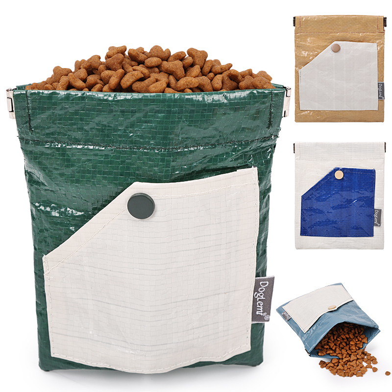 2024 New Dog Treat Pouch for Training Reward Pouch Tote Dog Treat Carrier Holder Doggie Puppy Treat Snack Bags