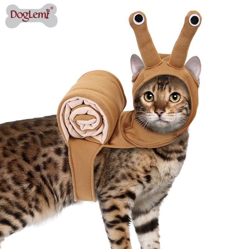 Cosplay Snail Funny Pet Halloween Costume Dog Cat Clothes Dog Halloween Costume