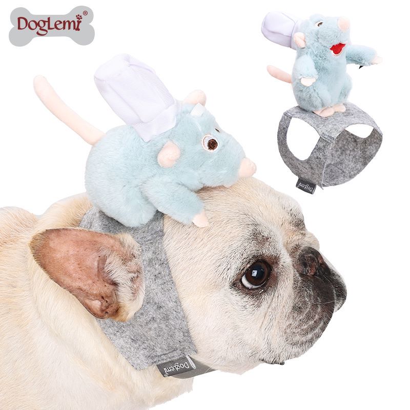 Adjustable Cute Dog Hat Soft Cat Rabbit Hat Halloween Christmas Party Costume Head Wear Accessories