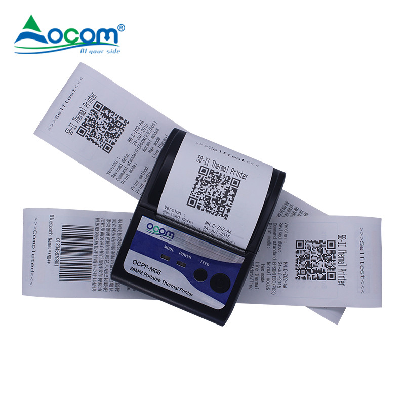 Ocom 58mm 1D/Qr Code Mini POS Thermal Receipt Printer
