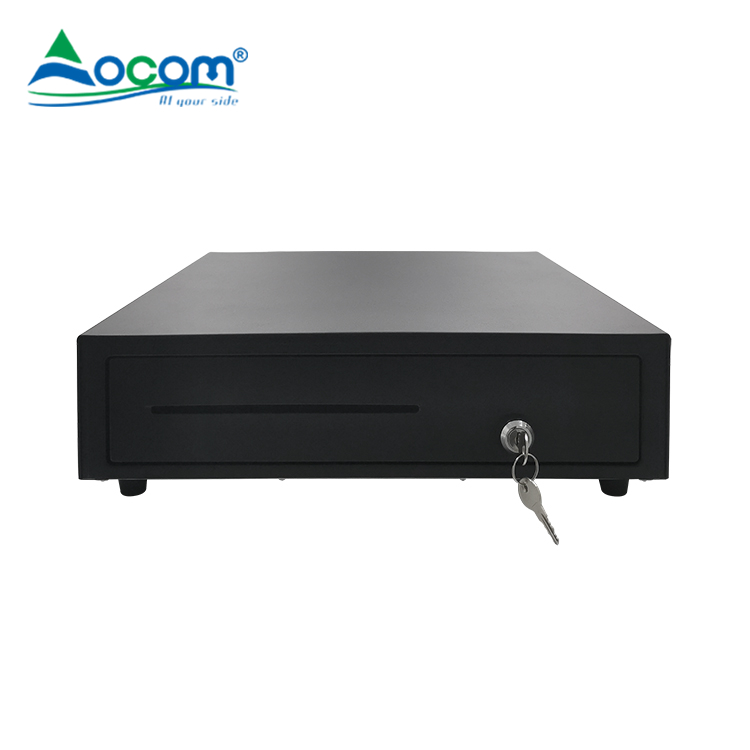 (ECD-410G-X)Cash Drawer Electronic Metal Pos System 410Mm Small Full Set Cash Safe Box - COPY - nnw2li