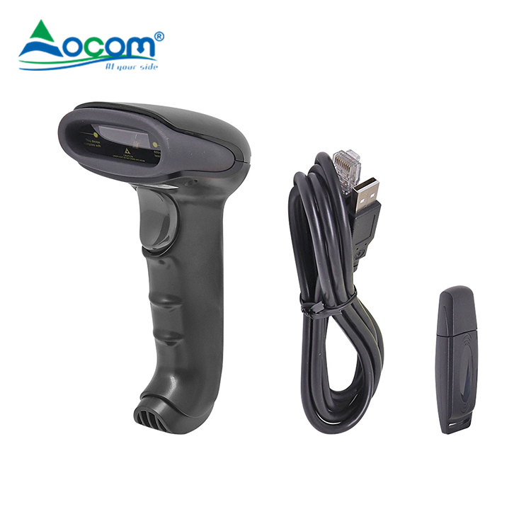 (OCBS-W013)Warehouse Small Portable Wired 1D Laser Barcode Hand Held Scanner