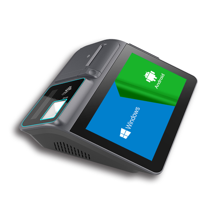 POS-M1162 Dual Screens 11,6-Zoll-QR-Code-Scanner POS-Tablet bis Maschinenkasse