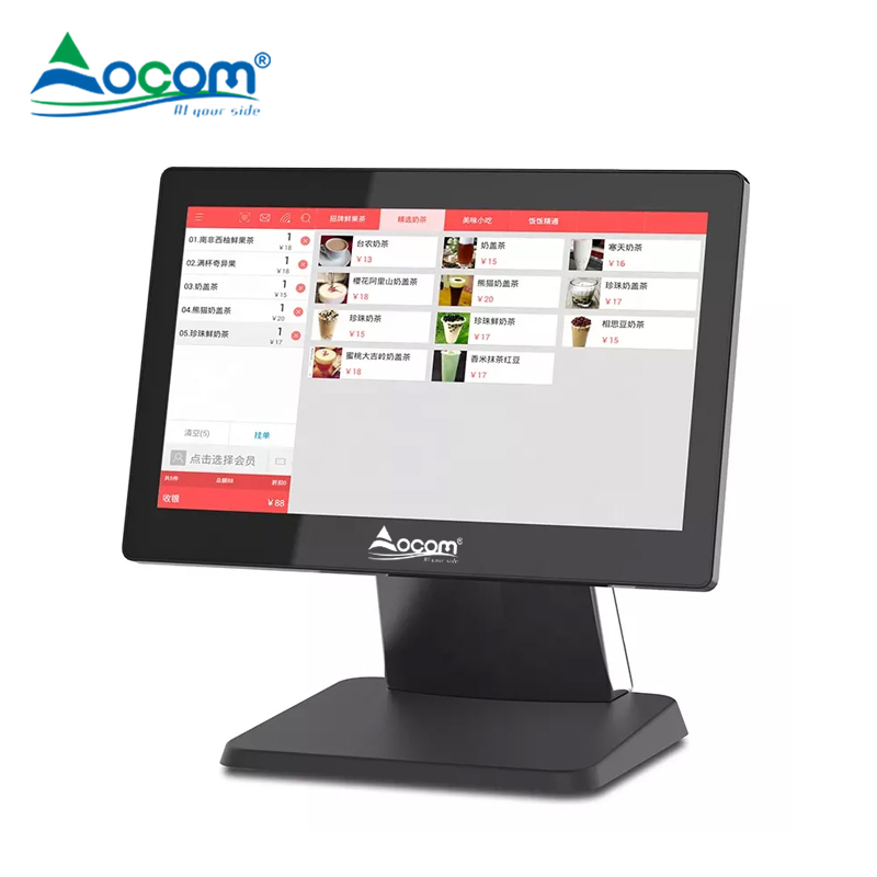 POS-1401 Android all in one pos machine system touch screen pos cash register machines for small business