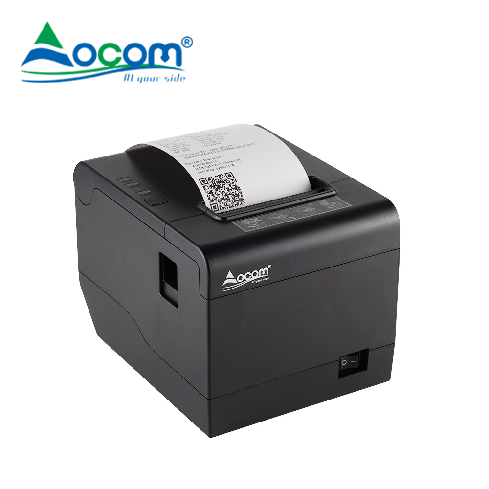 OCPP-80K impressora térmica pos medidor de táxi impressora térmica de 80 mm montada na parede