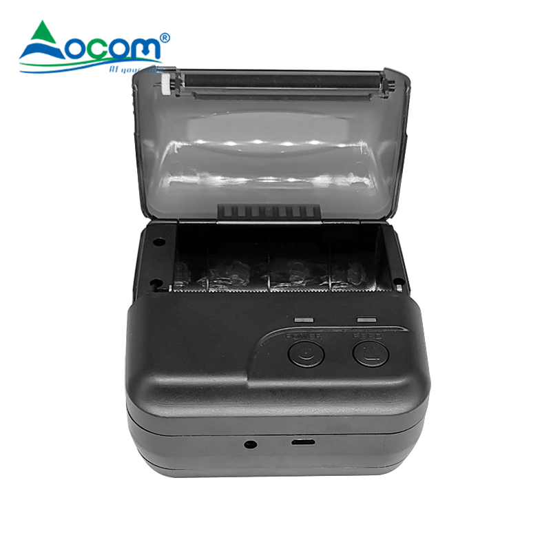 OCPP-M089 80毫米迷你便携式热敏票据打印机 收银安卓移动蓝牙打印机