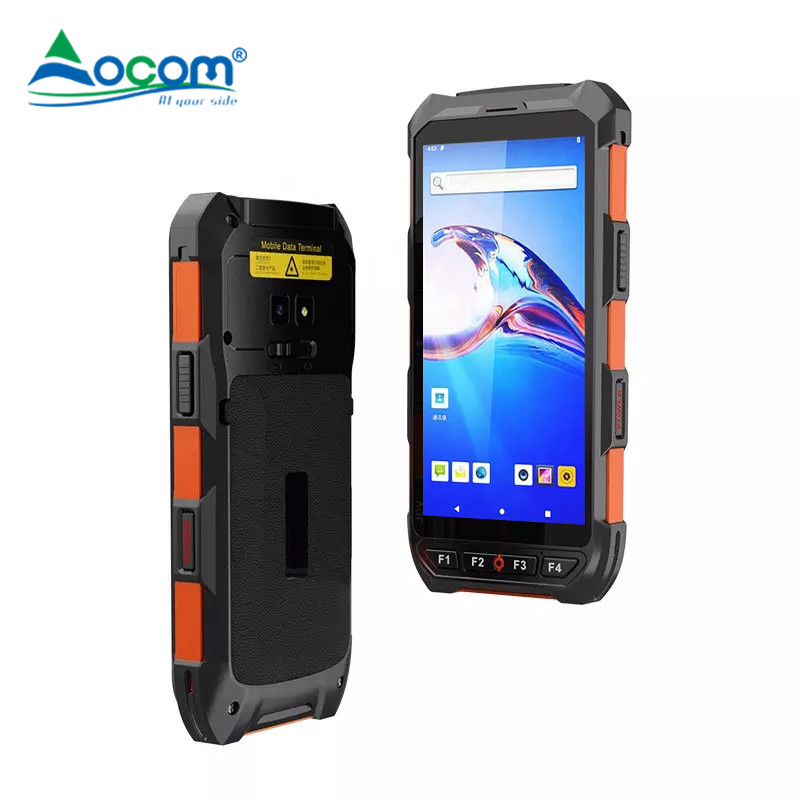 (OCBS-C6) 4g wifi bt 2d scanner IP65/1.5m tutto in un codice a barre robusto palmare pda android 10