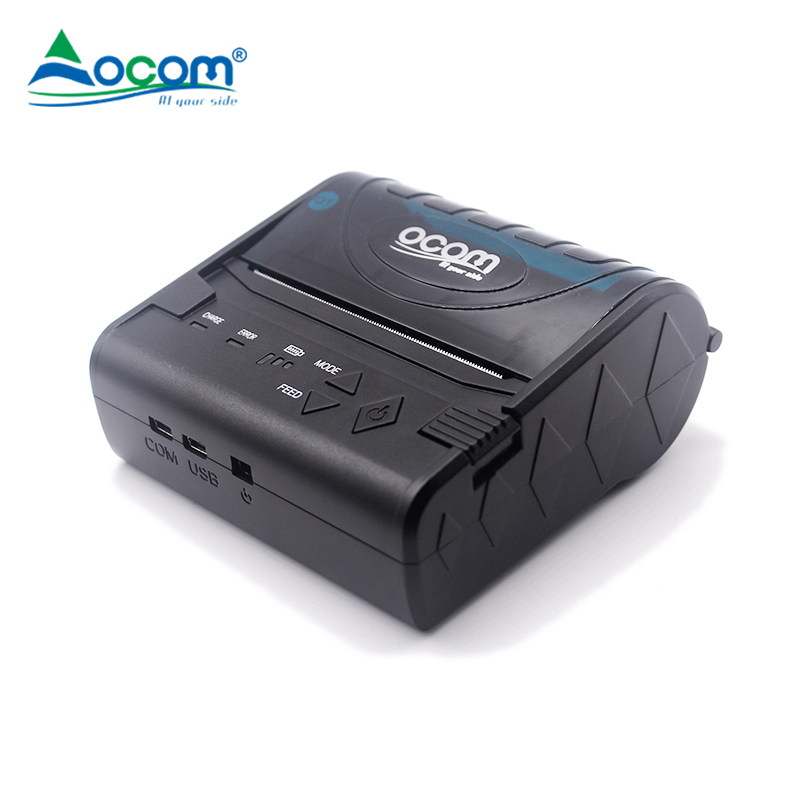 Wifi BT 80mm Mini Portable Thermal Receipt Printer With Big Paper Roll Support USB Charging