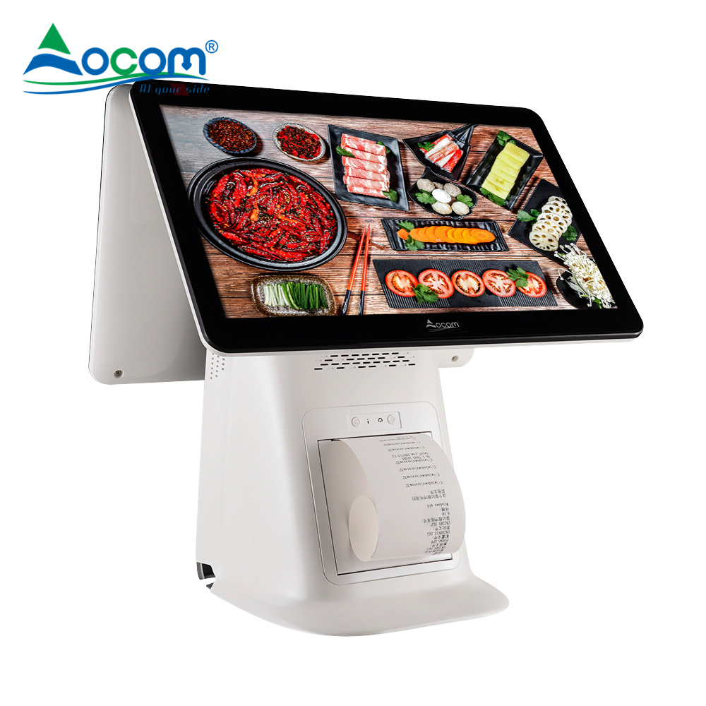 Windows or Android System 13.3/15.1/15.6 inches all in one touch screen POS Machine with Printer
