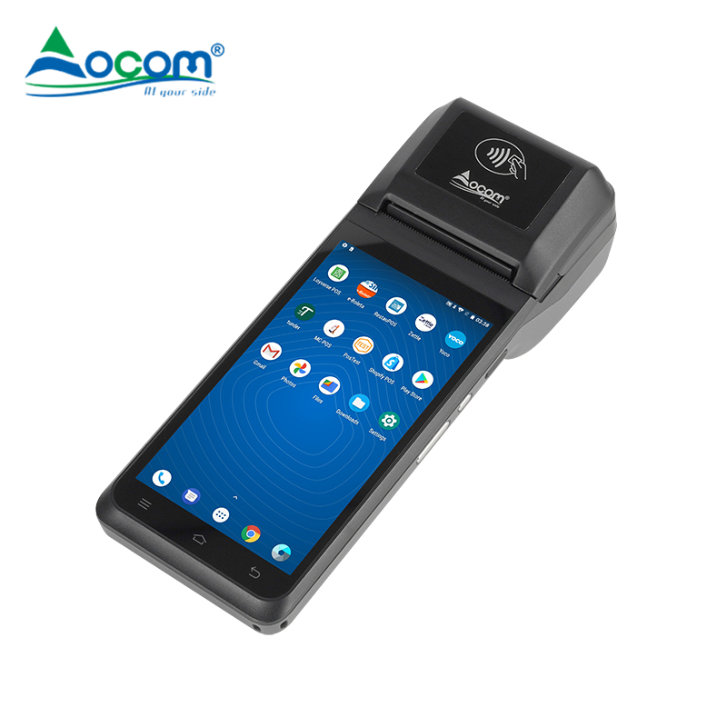 Mobile Software Cash Register Android 12 POS Terminal with Fingerprint