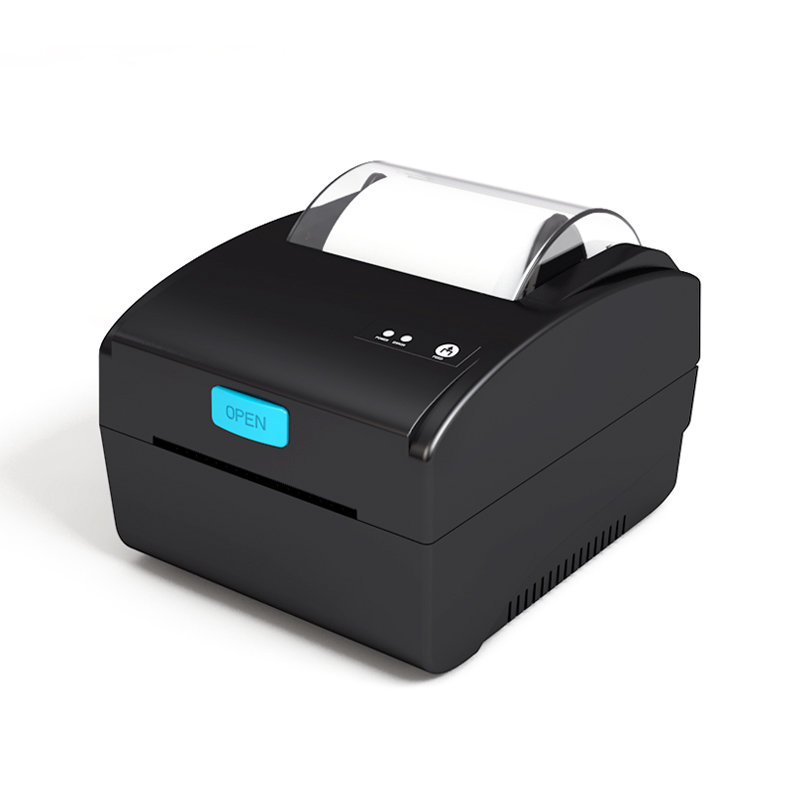 (OCBP-020)80mm high speed usb lan bluetooth 3inch black inkless label machine thermal printer