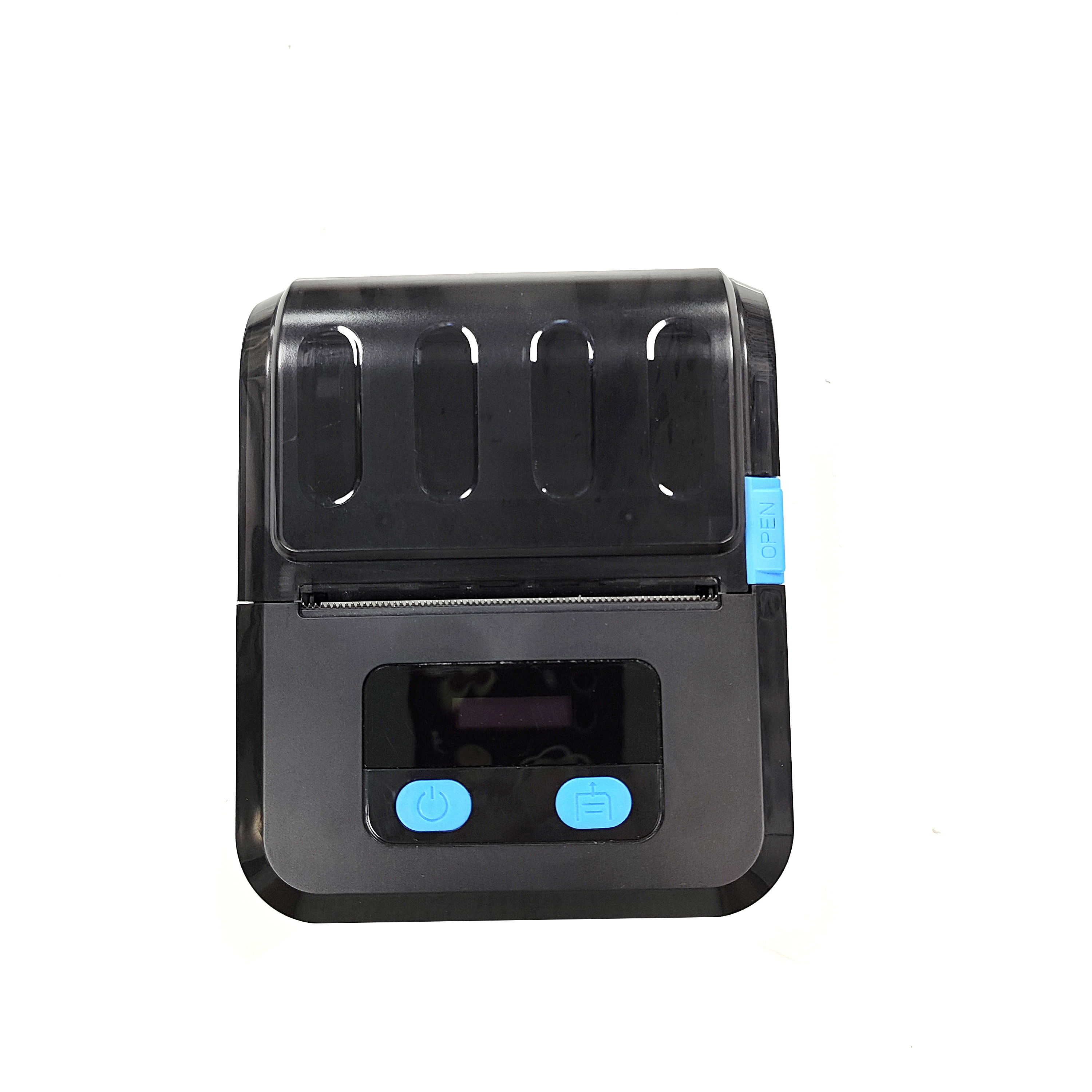 (OCBP-M89) logiciel gratuit noir mini-imprimante de codes à barres usb bluetooth sans fil de 50mm de diamètre