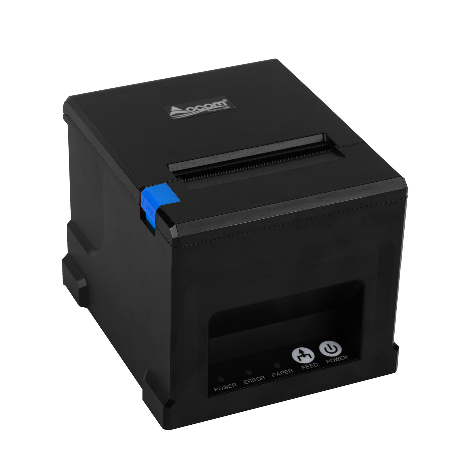 (OCPP-80H)retailer 1d 2d usb lan goedkope prijs zwart 4x6 80mm pos imprimante thermische printer