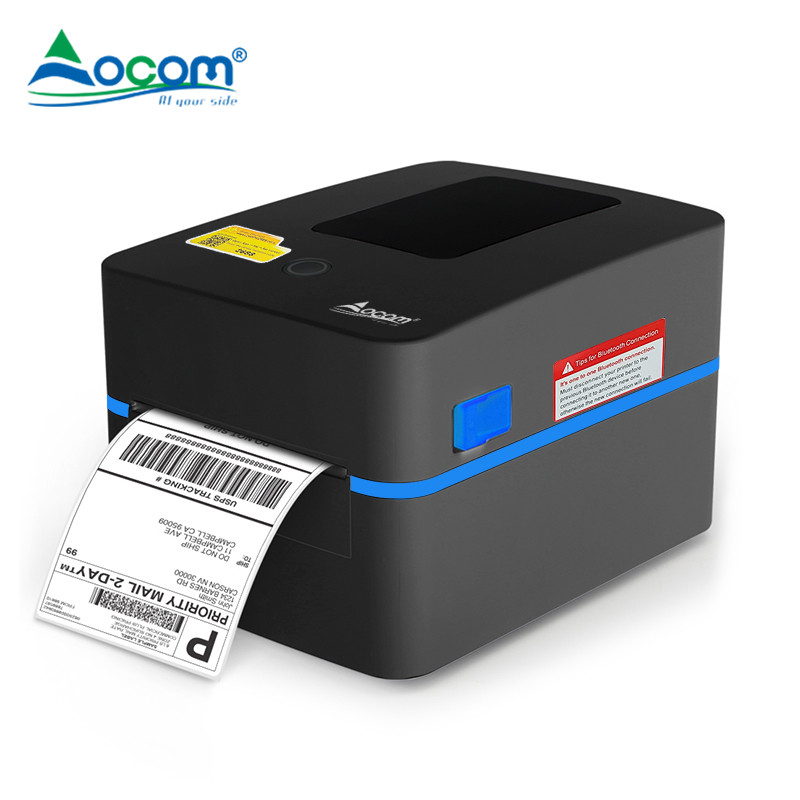 Hoge kwaliteit 4*6 Qr-code verpakking label afdrukken papierrol schip sticker label printer machine impresoras termicas