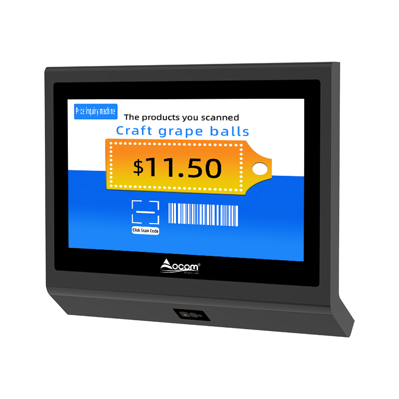 (OCPC-003-W/A) Vérificateur de prix du système Windows/Android de 11,6 pouces avec scanner de codes-barres 2D