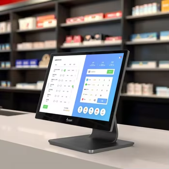 Dual Screen Supermarket Cashier Machine 15.6 Inch Touch Screen POS System windows 10/11 Pos Equipment for Sale - COPY - 9fae18