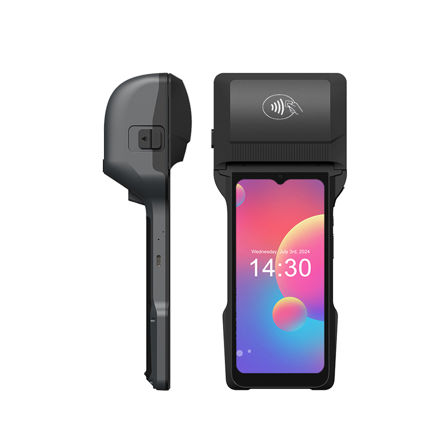 6.5 inch Android 14 GMS certified handheld POS Terminal