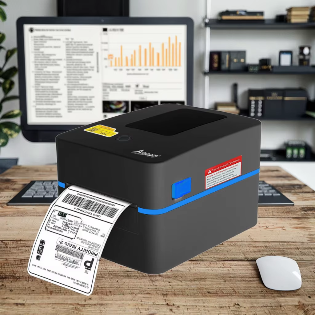 Concurrerende prijs 4 inch barcode Printer Smart DHCP Auto IP voor eenvoudige werking