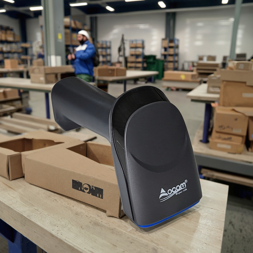 OCOM Fabricante de scanner de código de barras Speed ​​de varredura rápida leitor de código de barras para supermercado