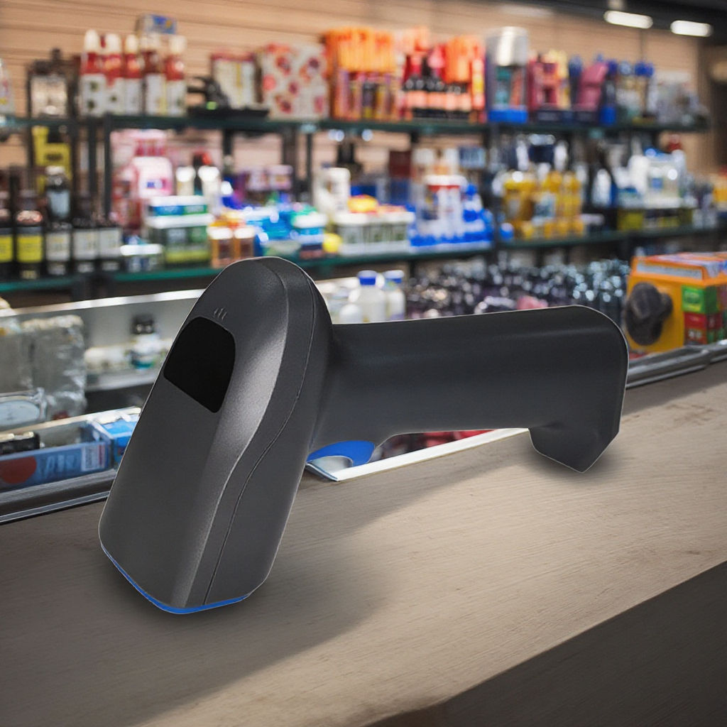 Günstige kabelgebundene automatische QR -Code -Scanner PDF417 Data Matrix Barcode Reader