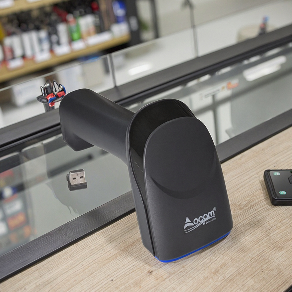 OCBS-W288 Wireless Handheld 1d 2d QR -Code -Scanner Barcode Scan -Waffe zum Verkauf Handheld 2d POS Barcode -Scanner