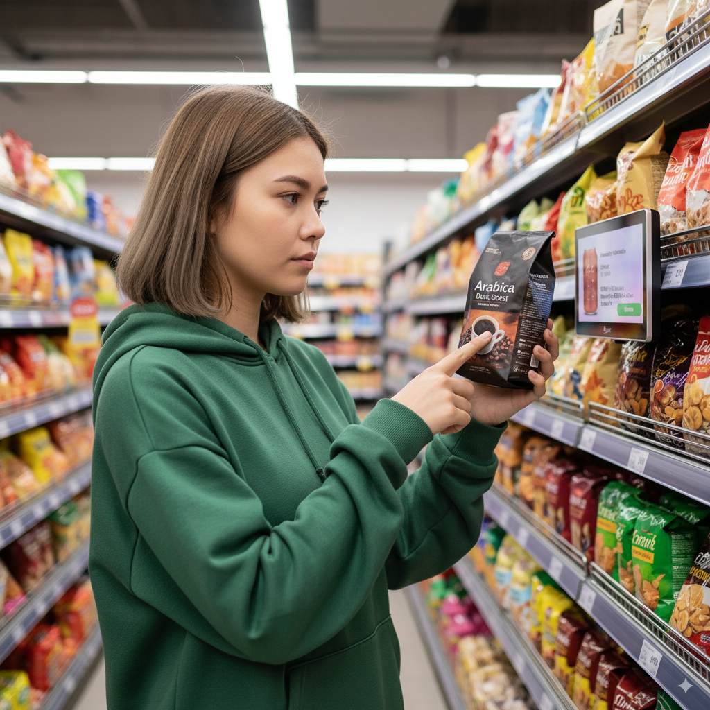 Aumente a eficiência do varejo com OCOMVerificador de preços com tela sensível ao toque de sistema operacional duplo